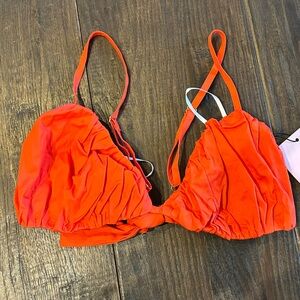 Hello Molly Bright Orange  Top